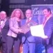 Imagen de Mª Jesus recoge el premio "plato de oro"