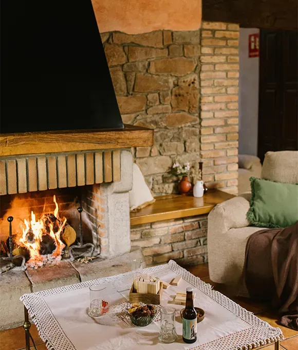 Imagen de Casas rurales con chimenea