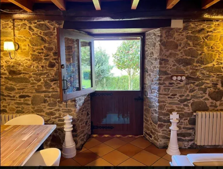 Imagen de Turismo Rural O Vilar - Vistas al jardín