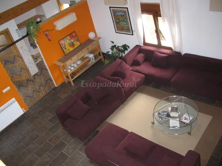 Imagen de salon desde arriba