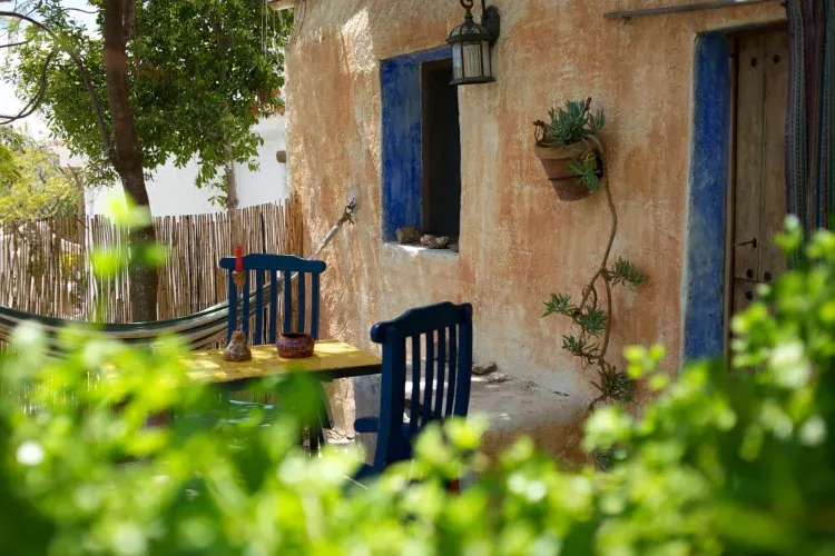 Imagen de Fachada y terraza de Casa Isabel