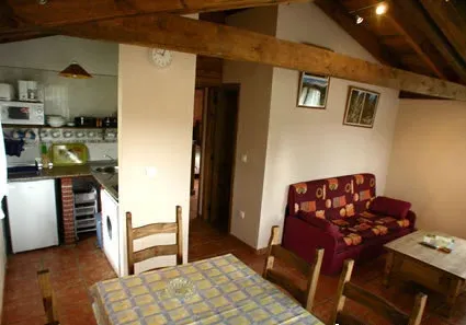 Imagen de Salón-comedor, cocina del apartamento nº2