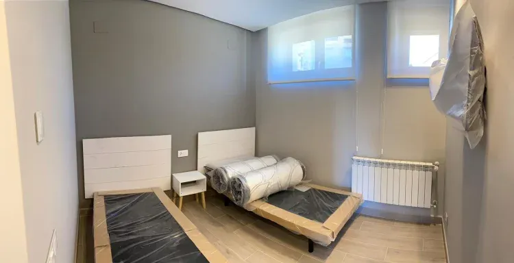 Imagen de habitación con dos camas