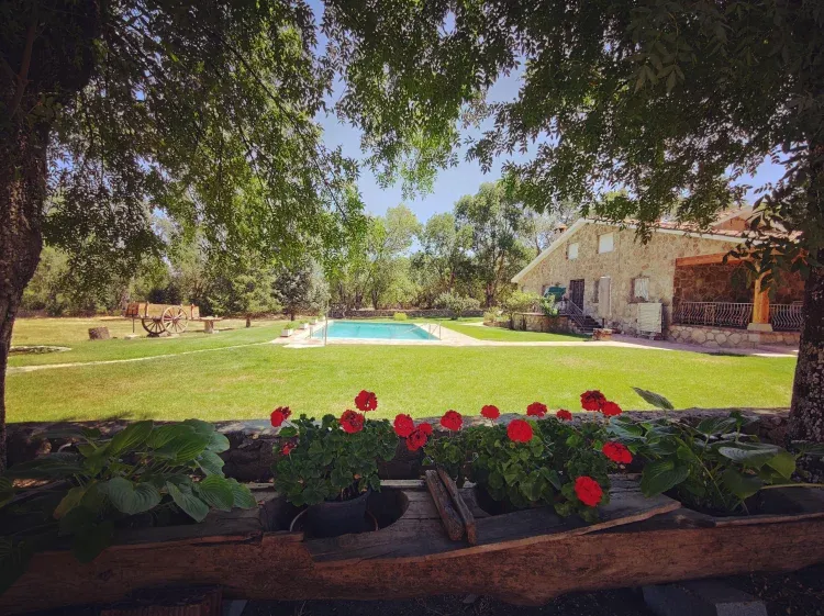 Imagen de Jardín y piscina