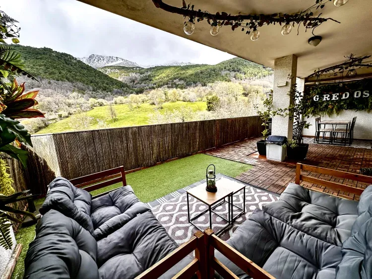 Imagen de Terraza invierno, nieve