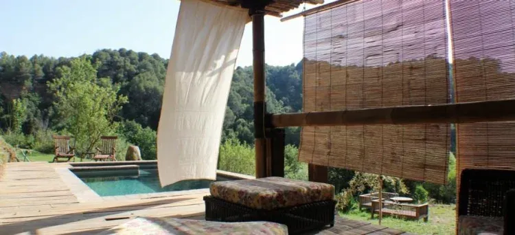 Imagen de Área de piscina, pequeña pero acogedora.