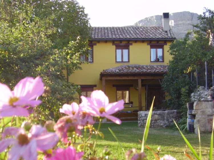 Imagen de Vista desde el jardín trasero de la casa.