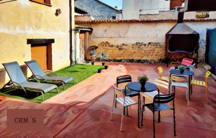 Imagen de Patio con hamacas