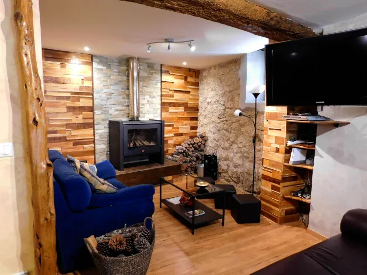 Imagen de Chimenea en el salón 