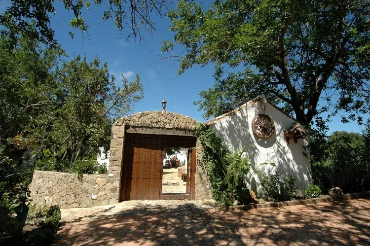 Imagen de entrada al cortijo