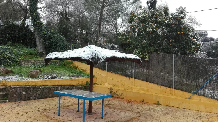 Imagen de Piscina en invierno
