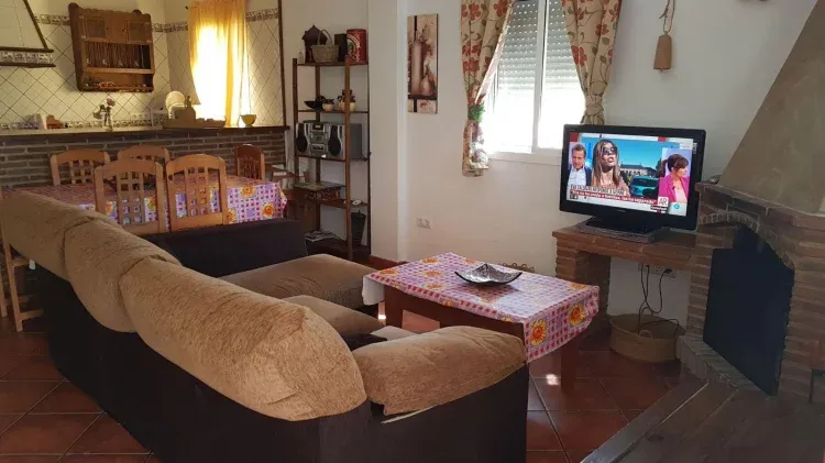 Imagen de Salón y chimenea 