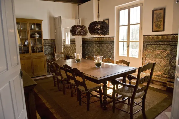 Imagen de comedor casa rural