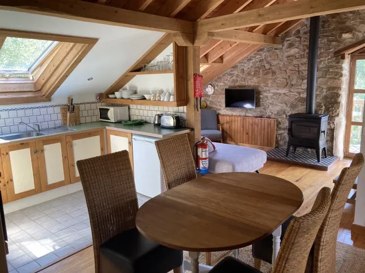 Imagen de Sala con cocina y comedor
