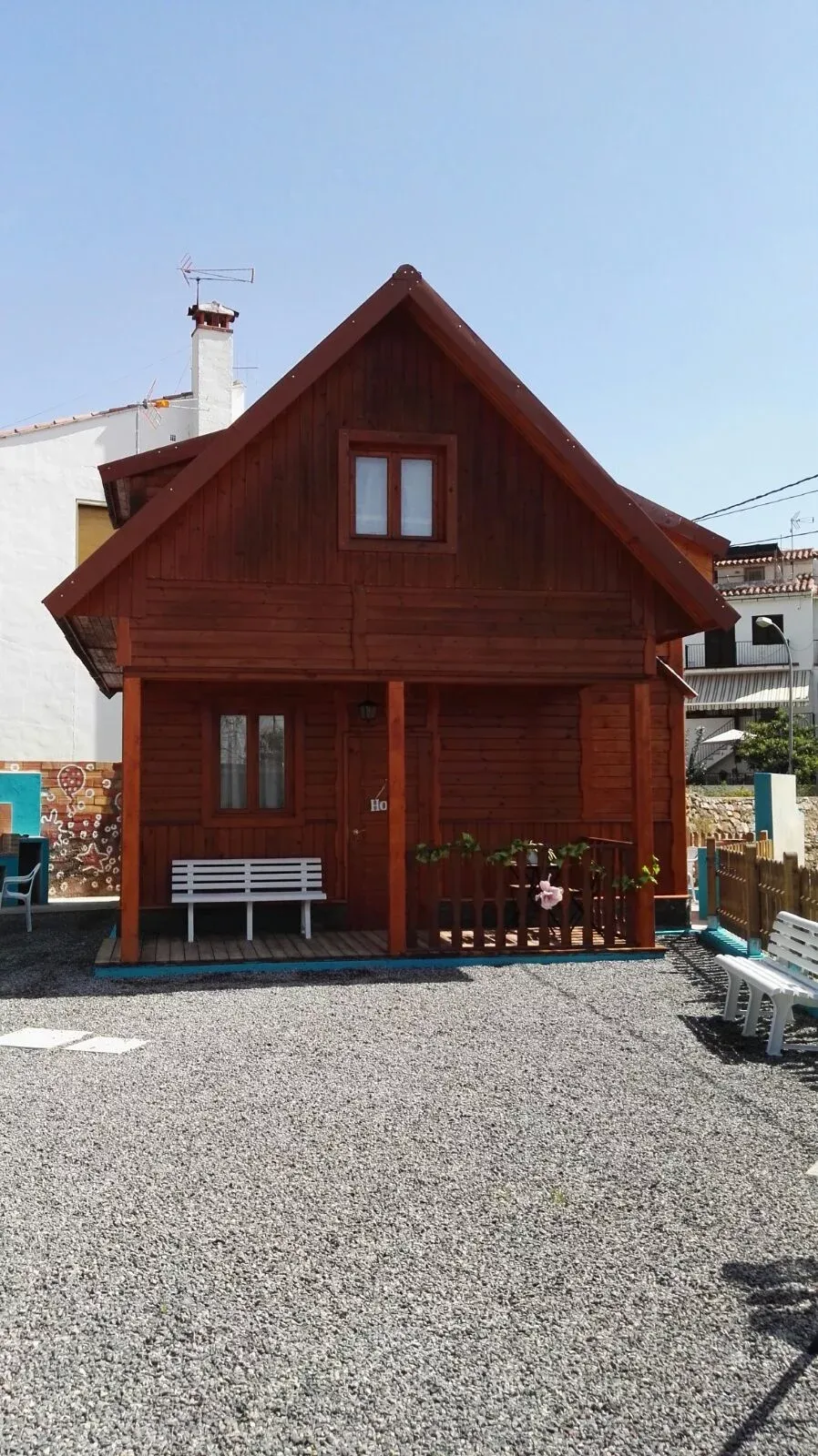 Imagen de Vista frontal Cabaña La PEña Vieja Caudiel