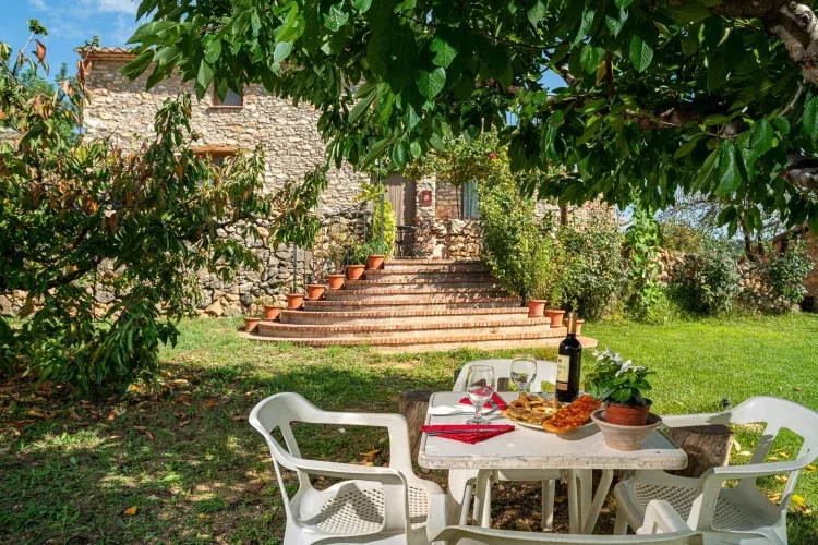 Imagen de terraza en casa rural
