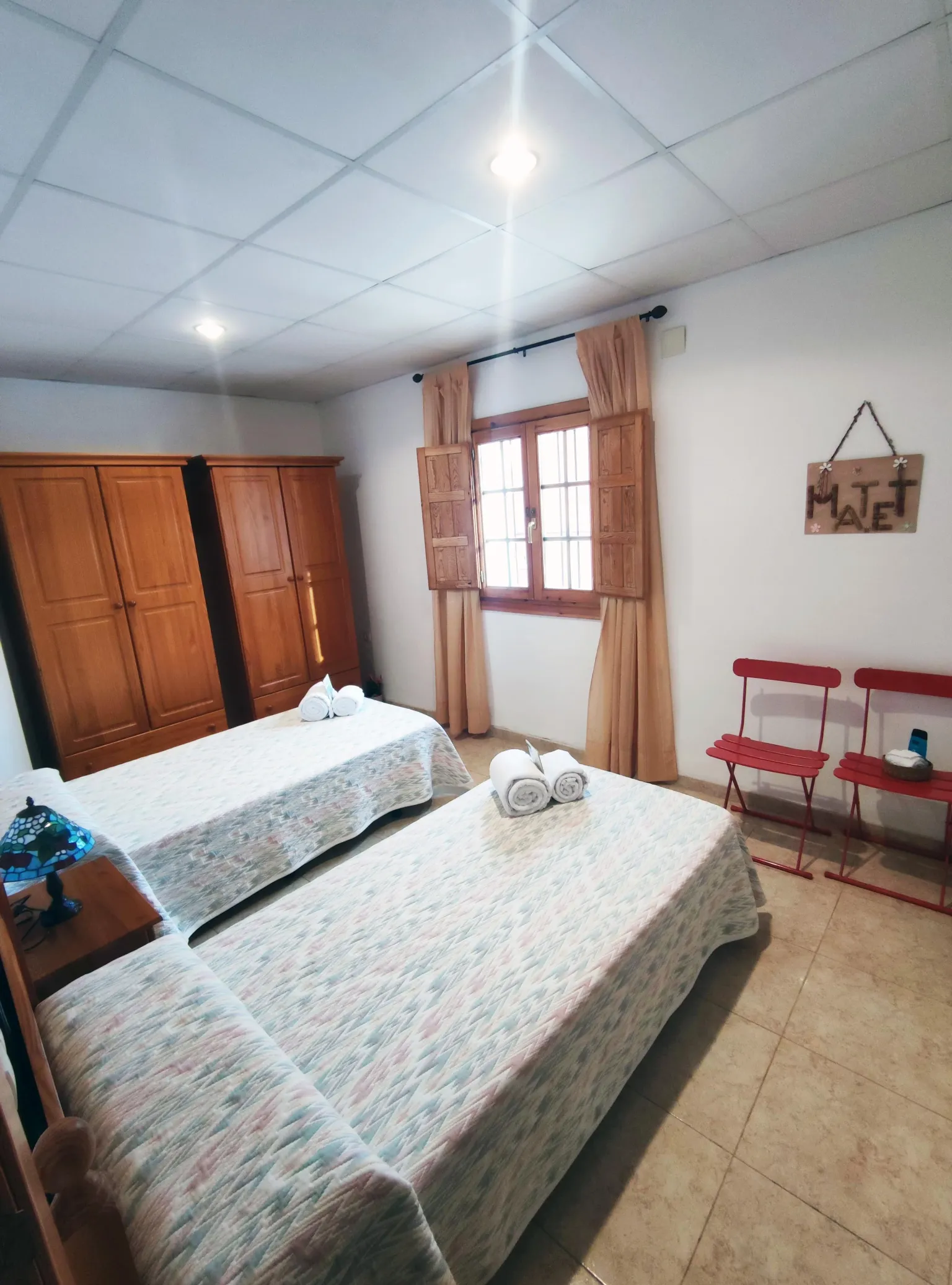 Imagen de Habitación de dos camas indiv.
