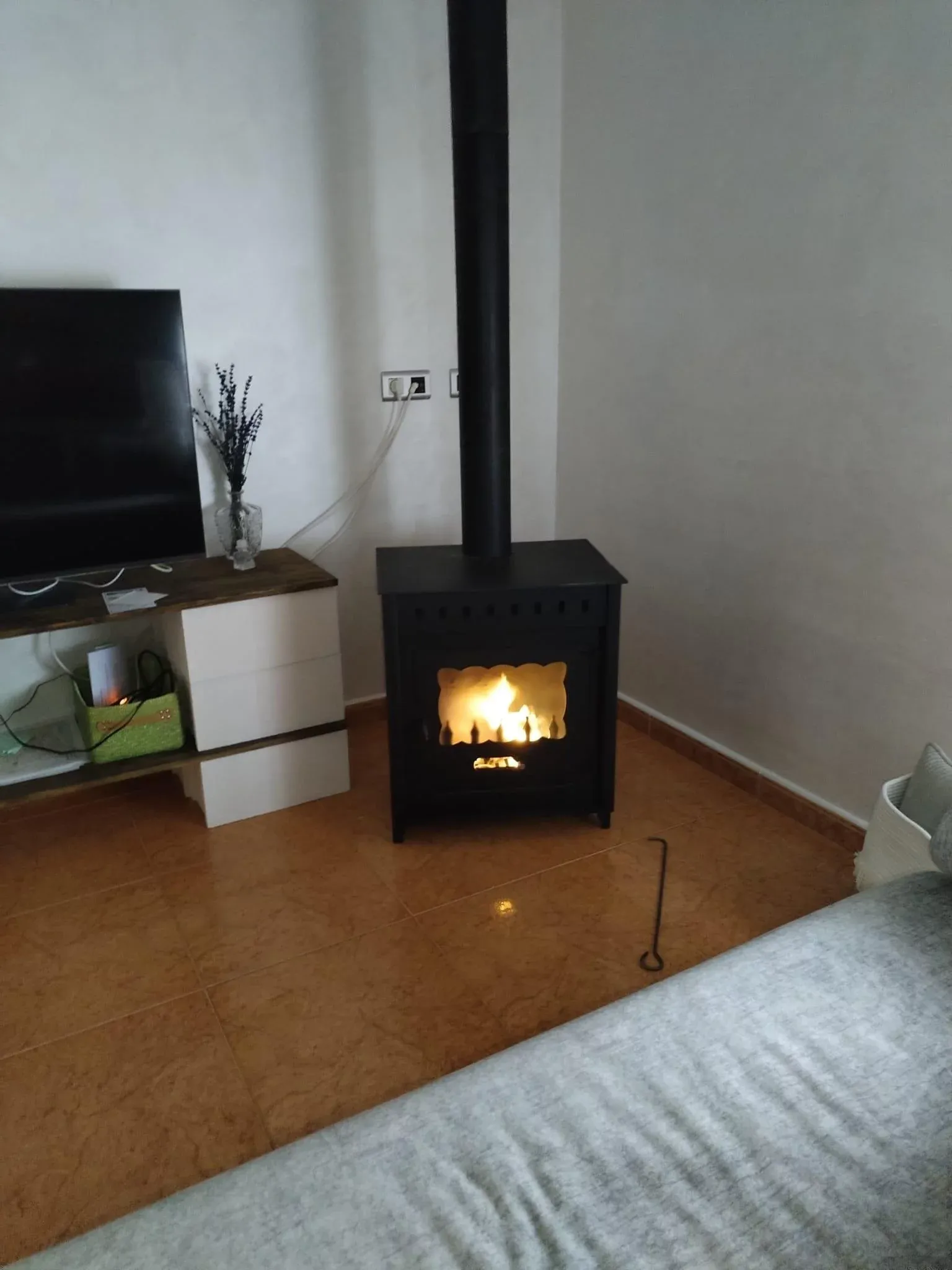 Imagen de Estufa de leña para el invierno ¡Nosotros ponemos la leña!