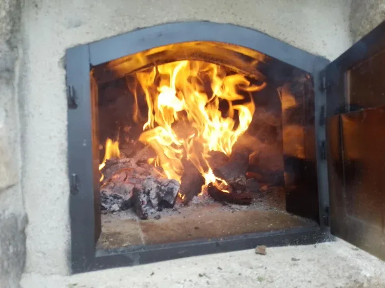 Imagen de horno de leña