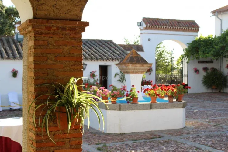 Imagen de Vista Fuente y Arco Patio