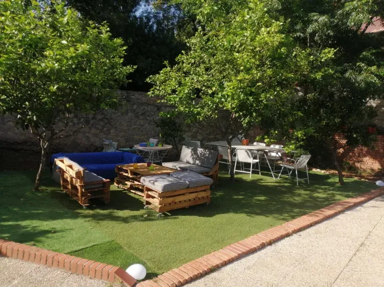 Imagen de Zona de esparcimiento en el jardín