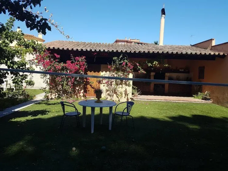 Imagen de zona de barbacoa
