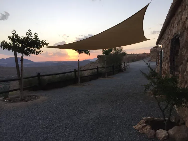 Imagen de Puesta de sol desde la terraza-mirador.