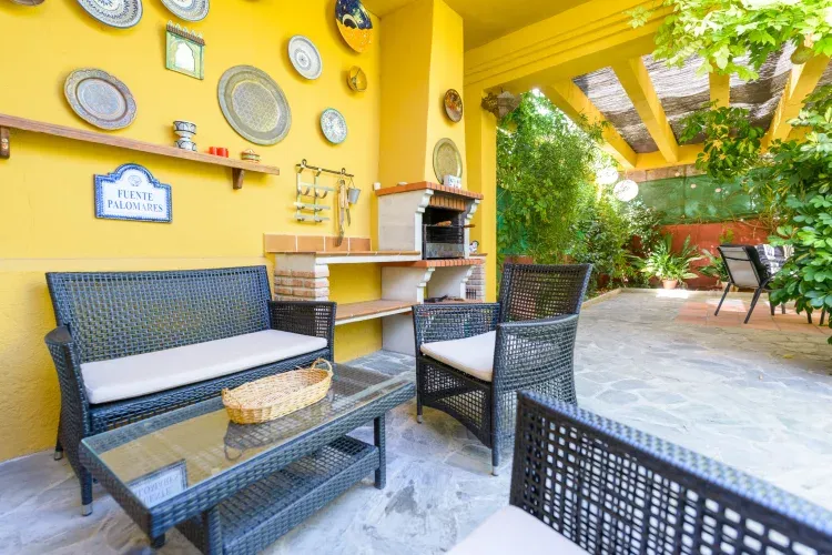 Imagen de Patio con barbacoa