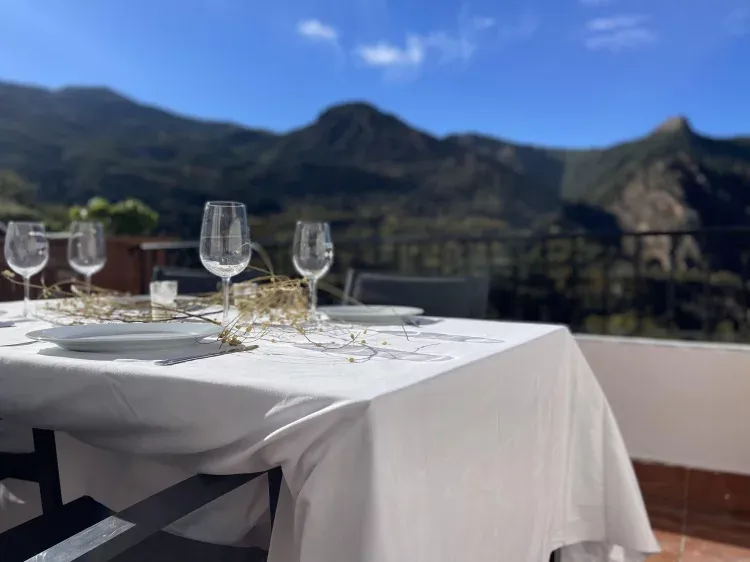 Imagen de Terraza con impresionantes vistas a la montaña