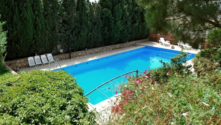 Imagen de Vista superior de la piscina