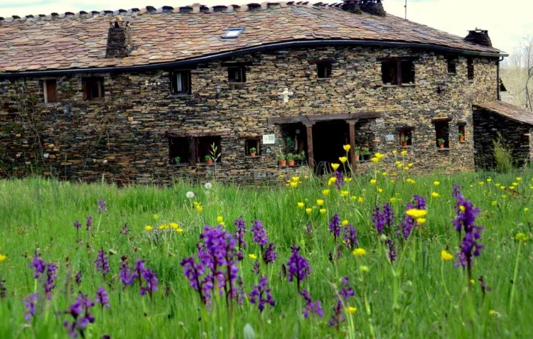 Imagen de Vista de la casa en primavera