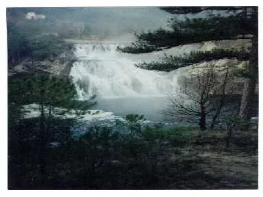 Imagen de salto con niebla