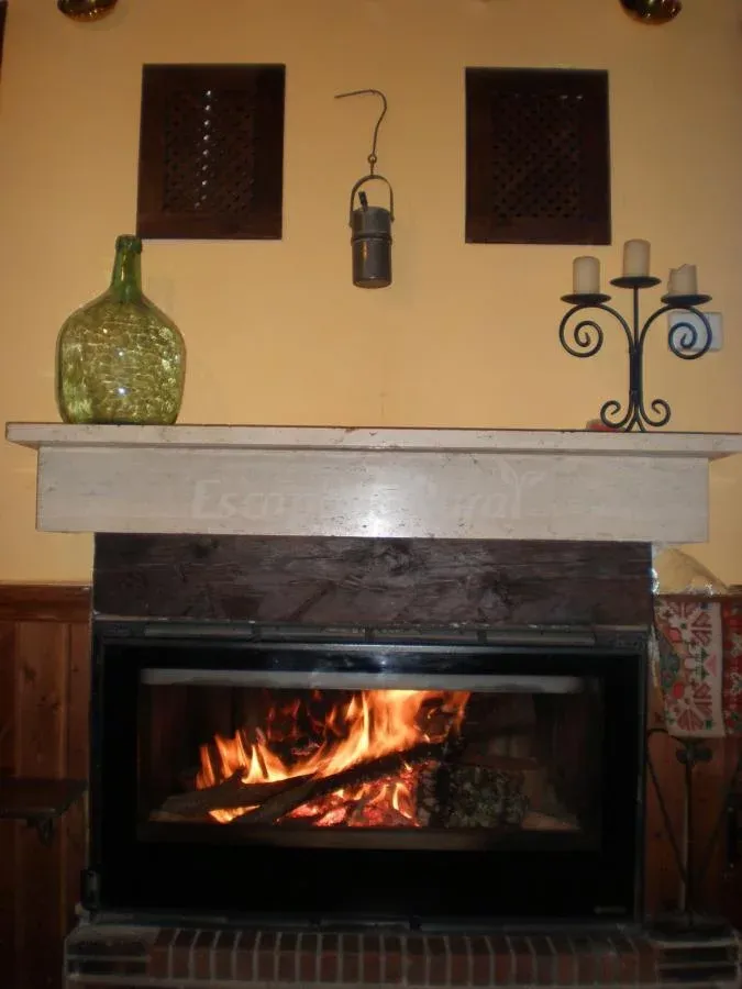 Imagen de Chimenea en el comedor.