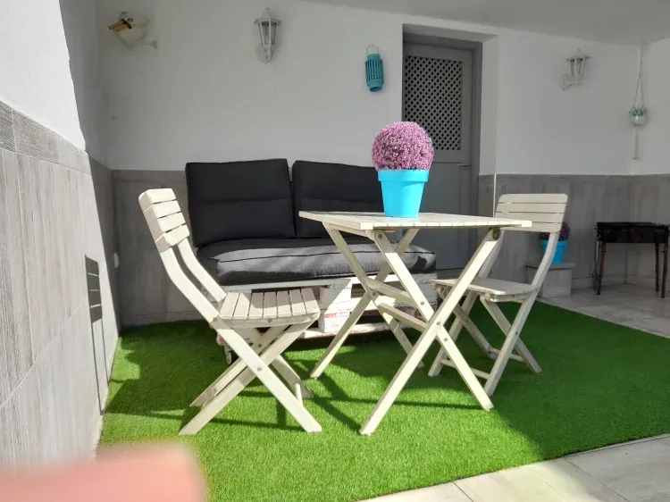 Imagen de Terraza en verano casa Tinajas Grandes