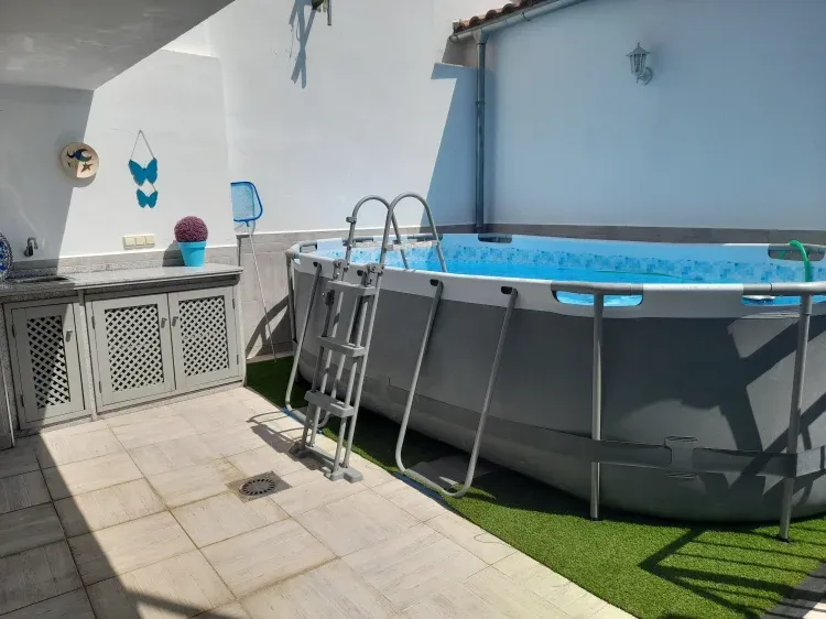 Imagen de Terraza Tinajas Grandes en verano