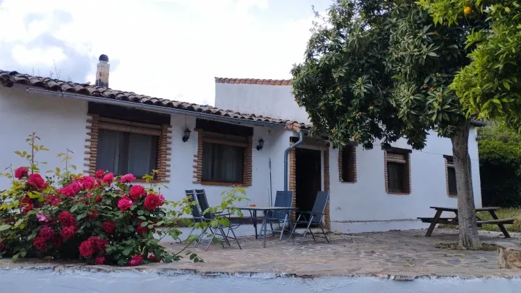 Imagen de fachada y patio