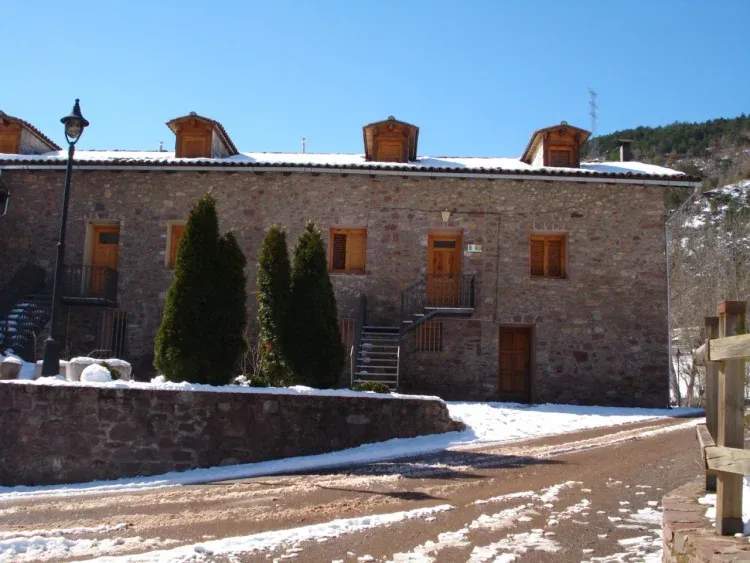 Imagen de Casa quintana con nievewww.laeraquintana.com