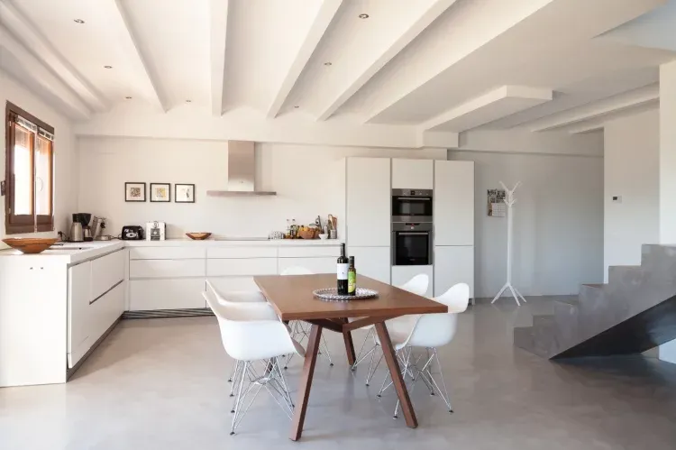 Imagen de A Casa cocina y estar