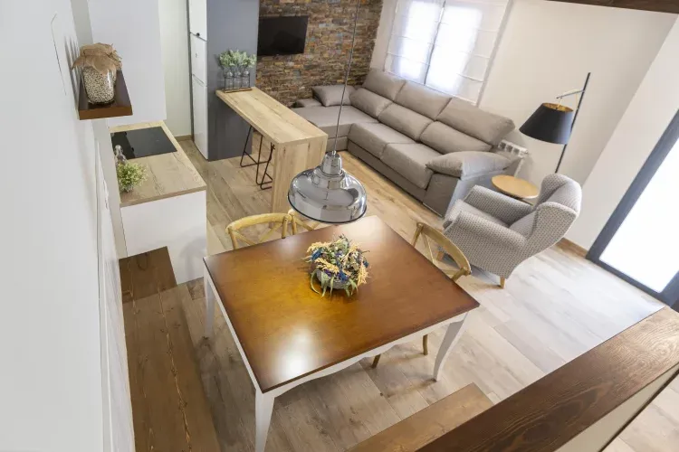 Imagen de Foto superior Salón-comedor-cocina