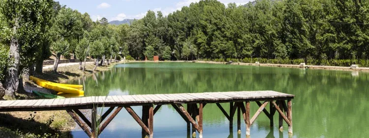 Imagen de Vista maravillosa del lago del H. Noguera de la Sierpe