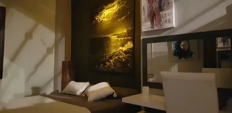 Imagen de Vista de uno de los 2 dormitorios de la vivienda.