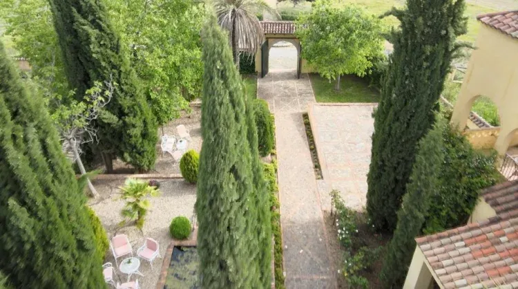 Imagen de jardines del Cortijo