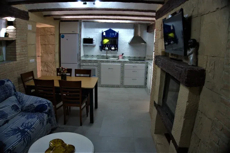 Imagen de salon-cocina
