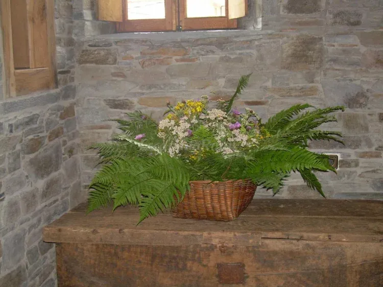 Imagen de Adorno de flores naturales