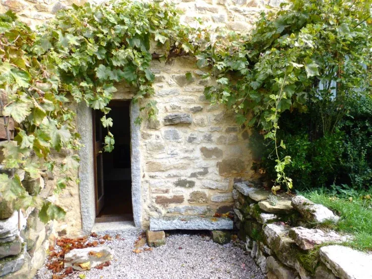 Imagen de salida a patio común interior