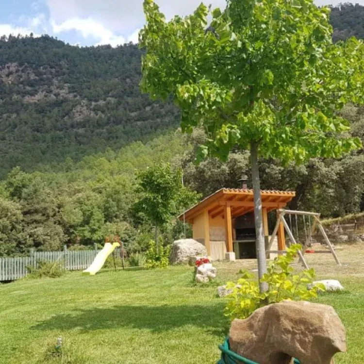Imagen de exterior con barbacoa
