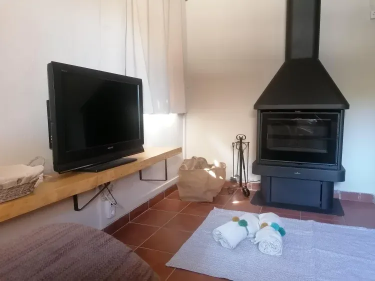 Imagen de Salón con chimenea