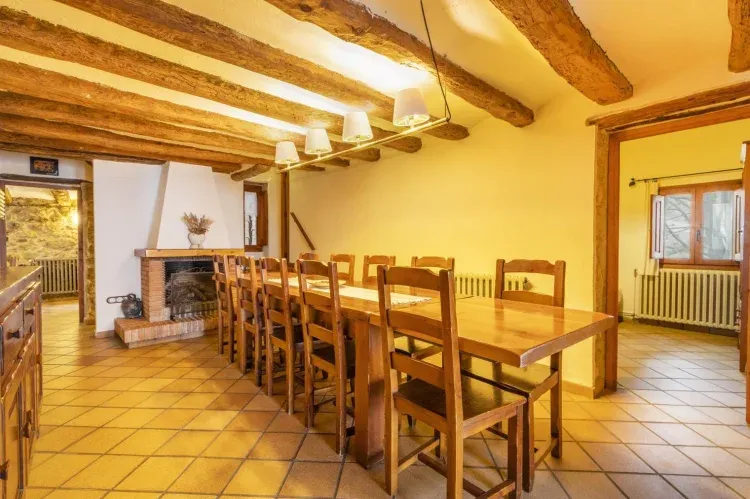 Imagen de Chimenea (llar de foc) en el comedor con leña incluida