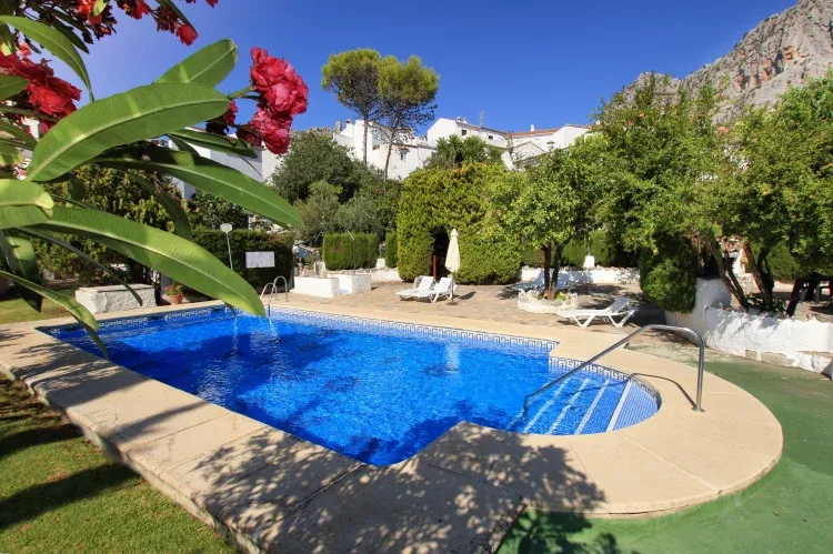 Imagen de Su piscina con vistas sobre el Parque Natural de Grazalema