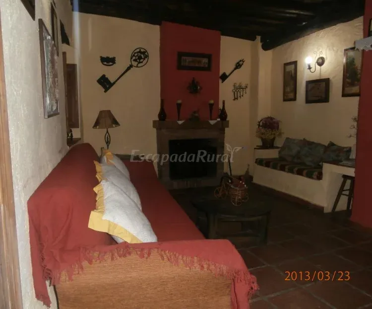 Imagen de Salón con chimenea.